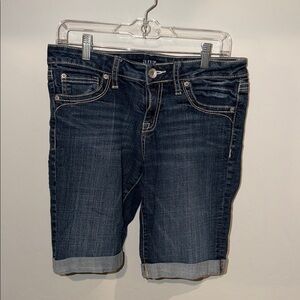 a.n.a Classic Blue Denim Shorts